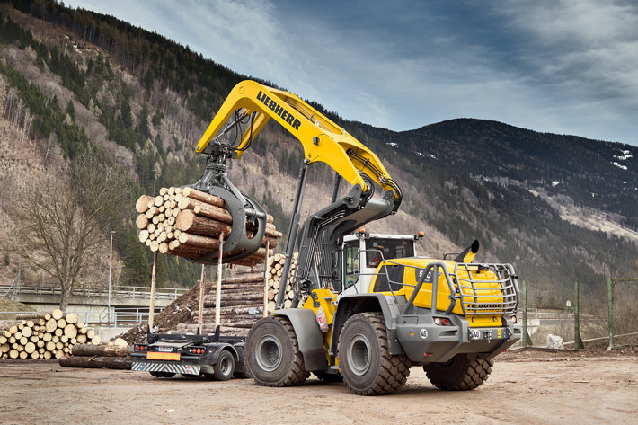 Liebherr L 580 LogHandler XPower® debuts at Ligna 2023